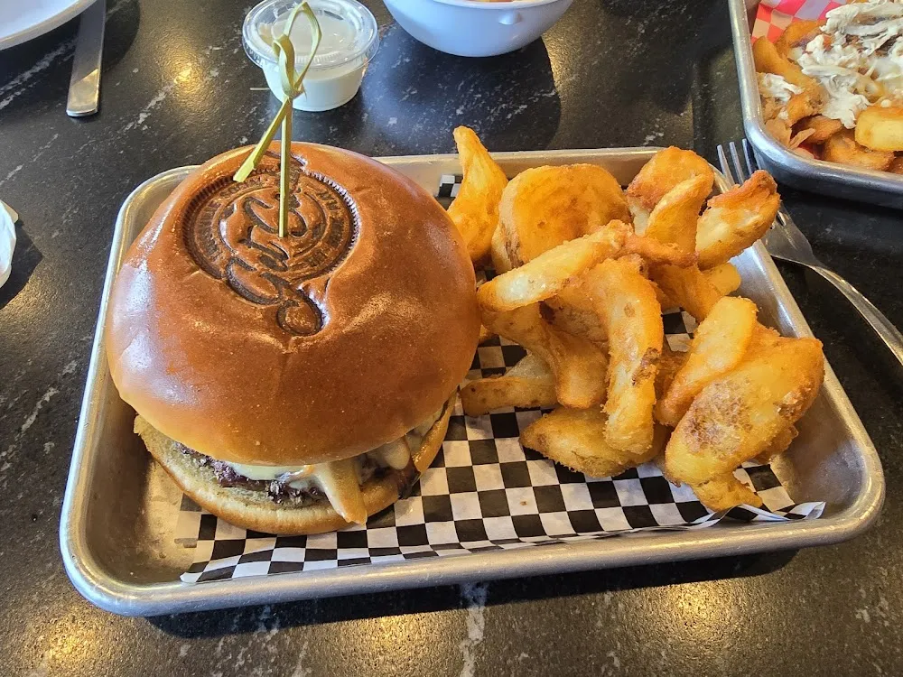 Bacon Cheeseburger with Fries